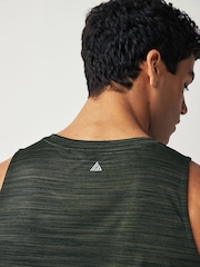 Khaki Green Active Mesh Gym Vest - Image 5 of 8