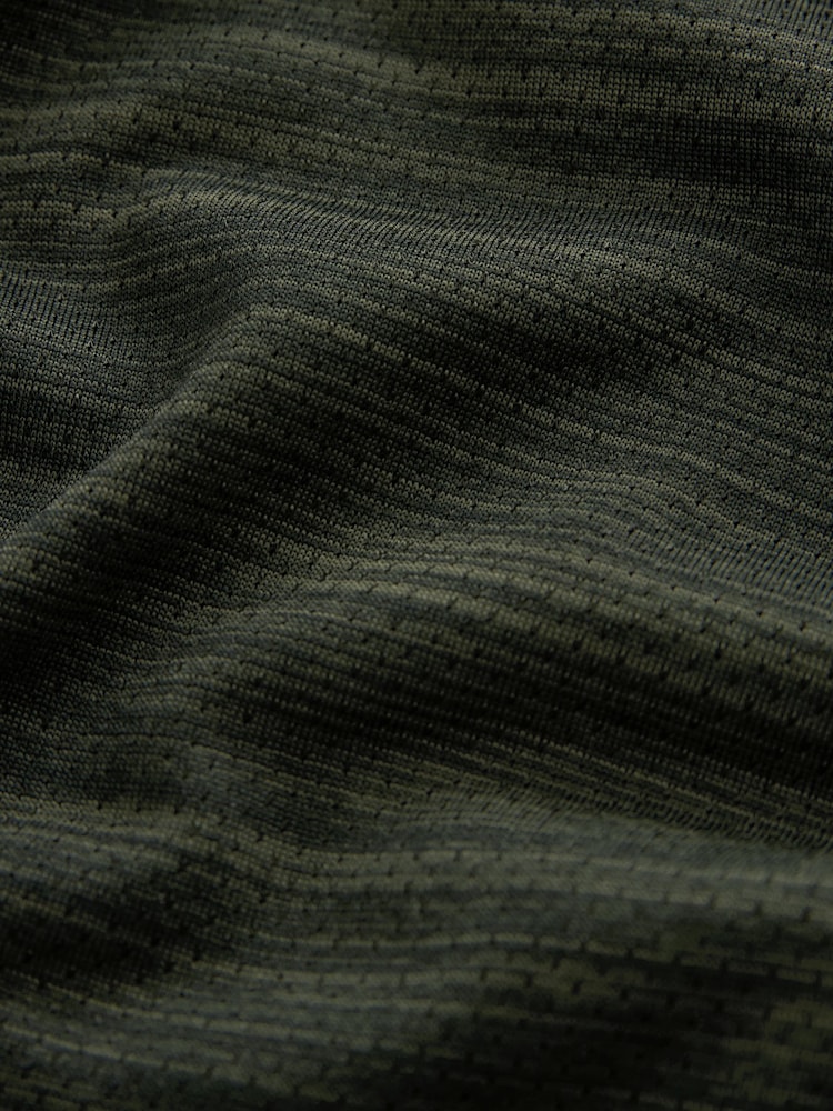 Khaki Green Active Mesh Gym Vest - Image 8 of 8
