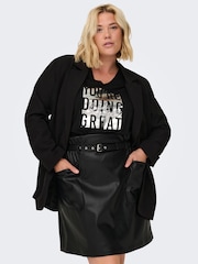 ONLY Curve Black Tailored Blazer - Image 4 of 5