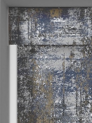 Blue Printed Texture Made to Measure Roller Blind - Image 3 of 6