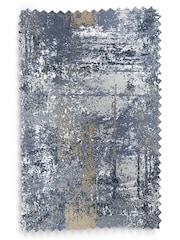 Blue Printed Texture Made to Measure Roller Blind - Image 5 of 6