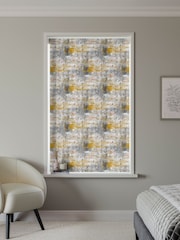 Yellow Printed Texture Made to Measure Roller Blind - Image 2 of 6