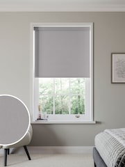 Grey Zizzy Made to Measure Roller Blackout Roller Blind - Image 1 of 6
