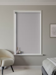 Grey Zizzy Made to Measure Roller Blackout Roller Blind - Image 2 of 6