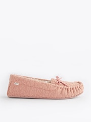 Pink Moccasin Slippers - Image 4 of 7