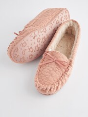 Pink Moccasin Slippers - Image 5 of 7