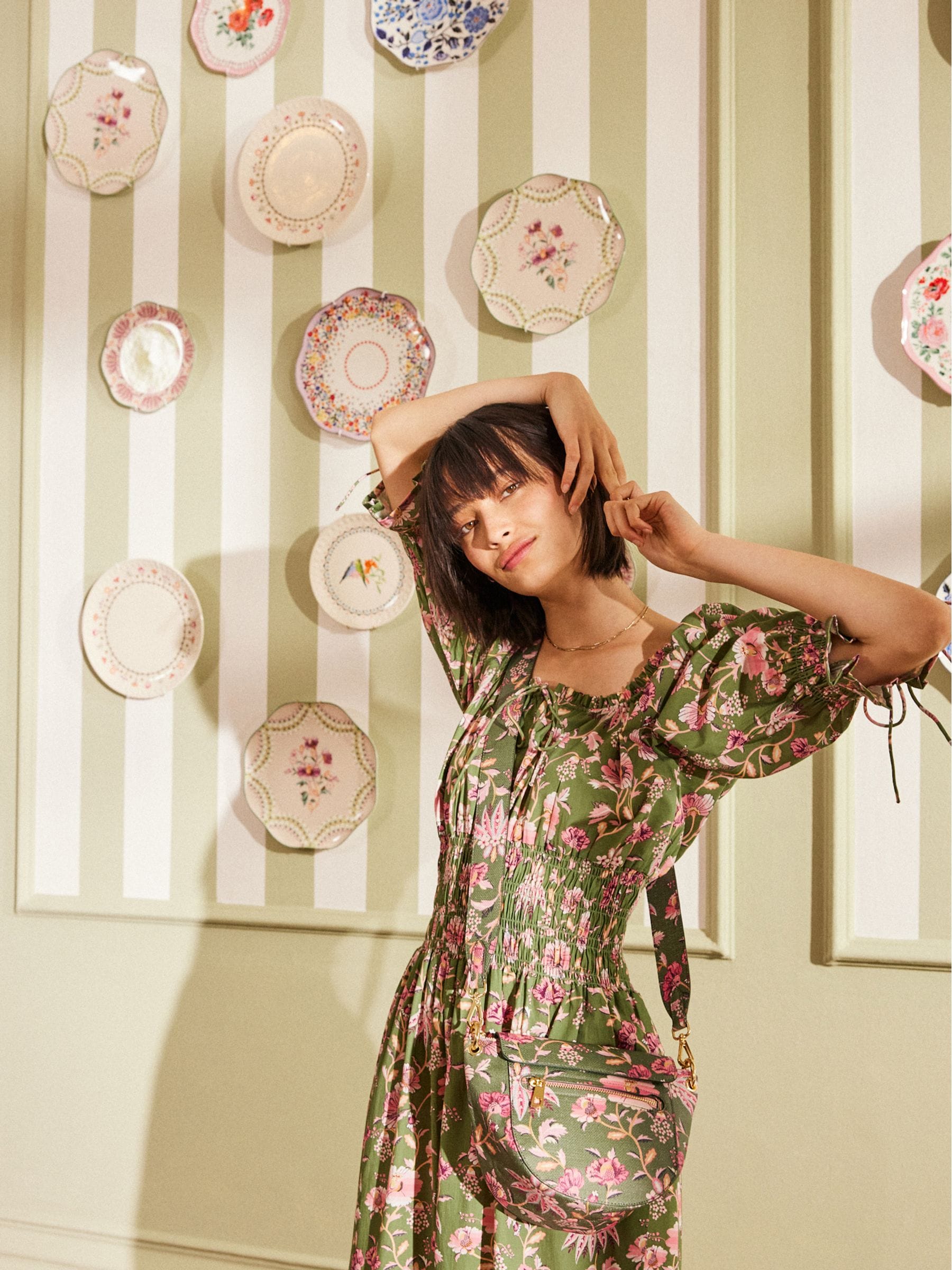 Cath kidston green dress outlet