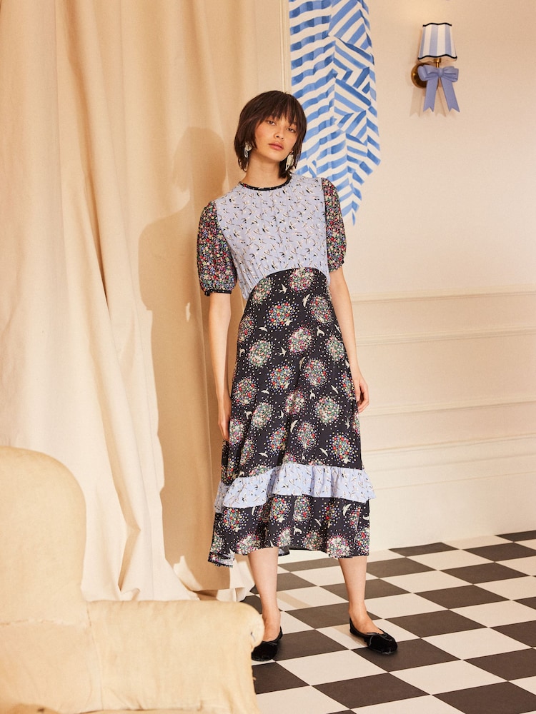Cath Kidston Black Tea Dress - Image 1 of 11