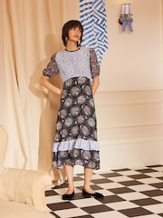 Cath Kidston Black Tea Dress - Image 2 of 11