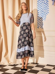 Cath Kidston Black Tea Dress - Image 9 of 11