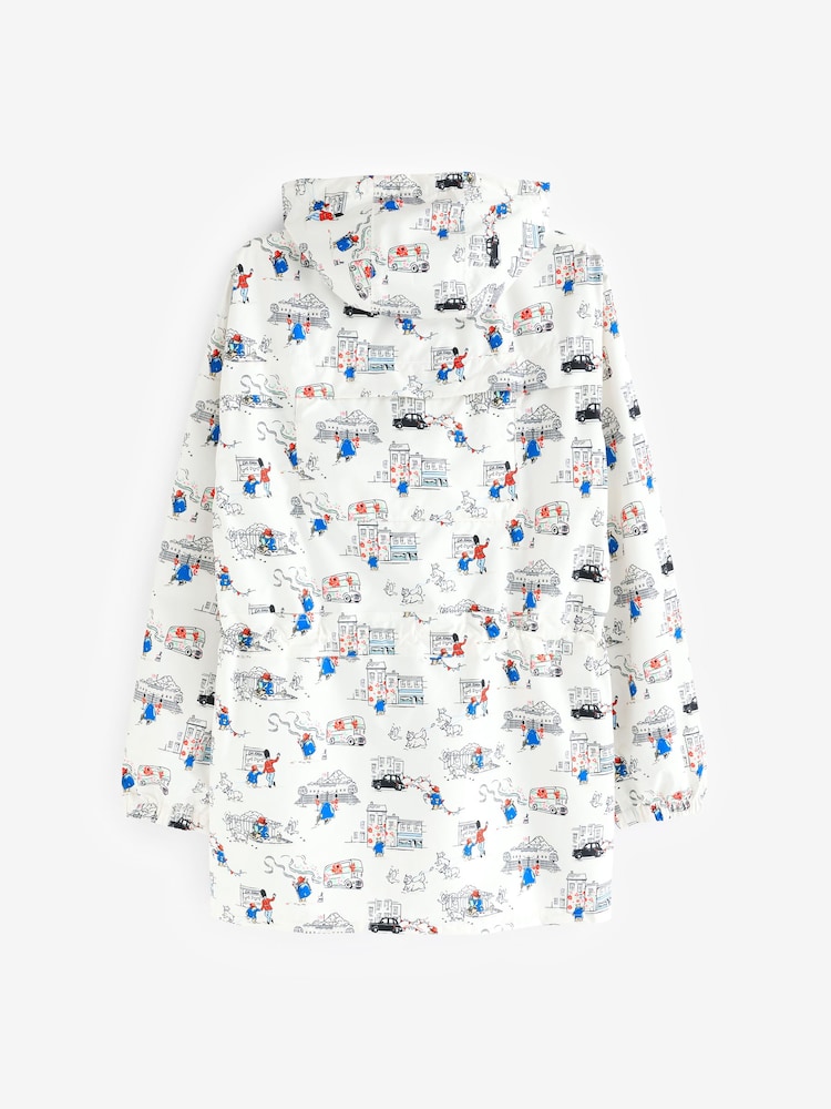 Cath Kidston White Womens Cath Kidston Paddington Rain Jacket - Image 2 of 3