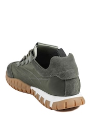 Jones Bootmaker Green Amaris Leather Trainers - Image 3 of 5