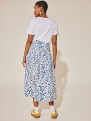 Cath Kidston 100% Cotton Midi Skirt - Bild 10 von 11