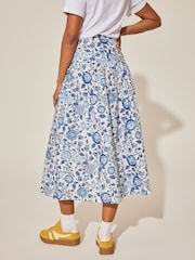 Cath Kidston 100% Cotton Midi Skirt - Bild 11 von 11