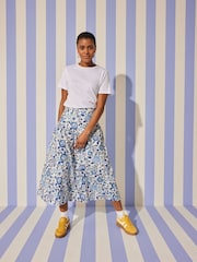 Cath Kidston 100% Cotton Midi Skirt - Bild 5 von 11