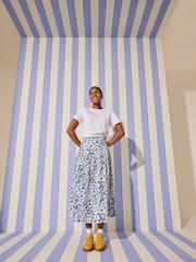 Cath Kidston 100% Cotton Midi Skirt - Bild 7 von 11