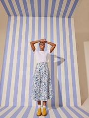 Cath Kidston 100% Cotton Midi Skirt - Bild 8 von 11