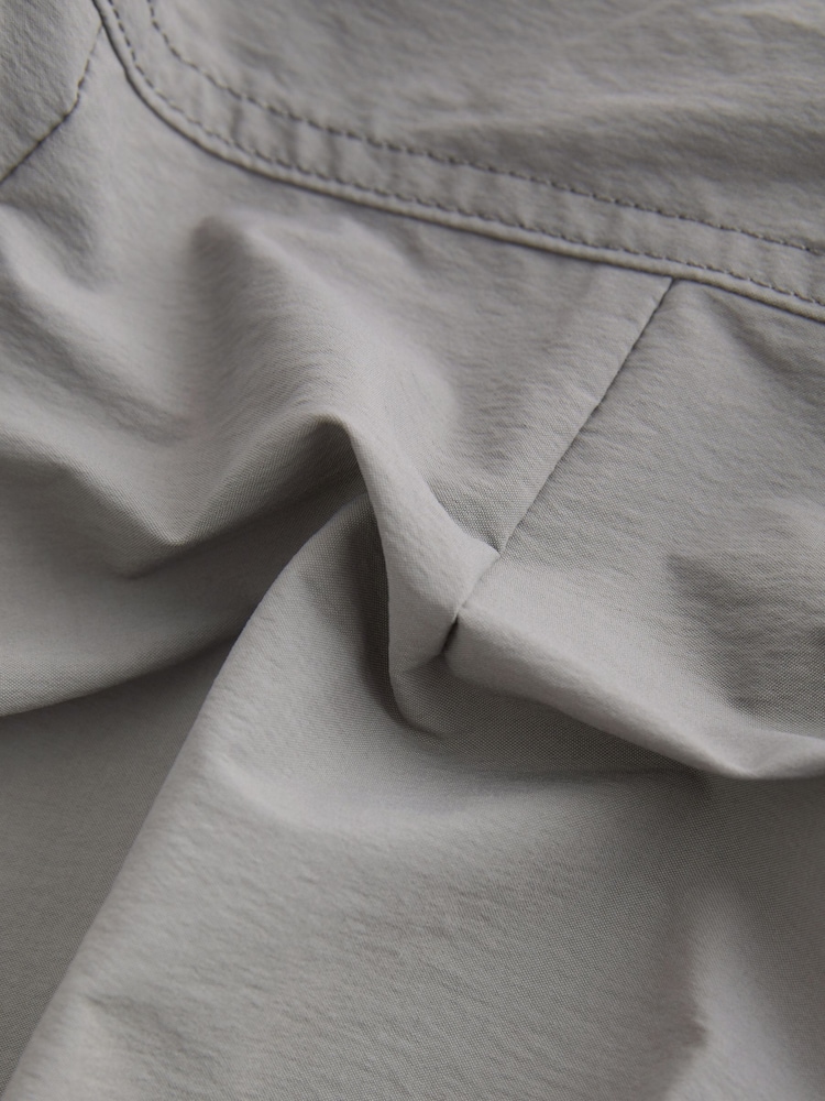 Grey Parachute Relaxed Cargo Trousers - Image 14 of 14 Grey Parachute Relaxed Cargo Trousers - Image 14 of 14