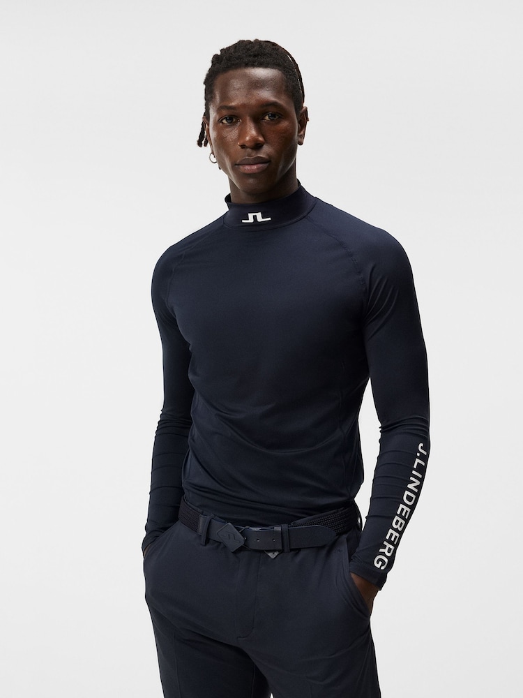 J.Lindeberg Blue Thermal Base Layer Top - Image 1 of 5