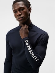 J.Lindeberg Blue Thermal Base Layer Top - Image 3 of 5