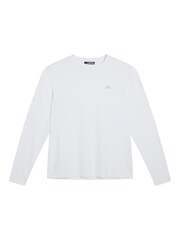 J.Lindeberg White T-Shirt With Small Logo - Image 4 of 4