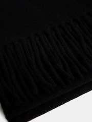 J.Lindeberg Black Wool Scarf - Image 2 of 2