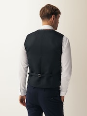 Multi Coloured Burgundy Red Paisley Regular Fit Occasion Waistcoat - Image 2 of 11
