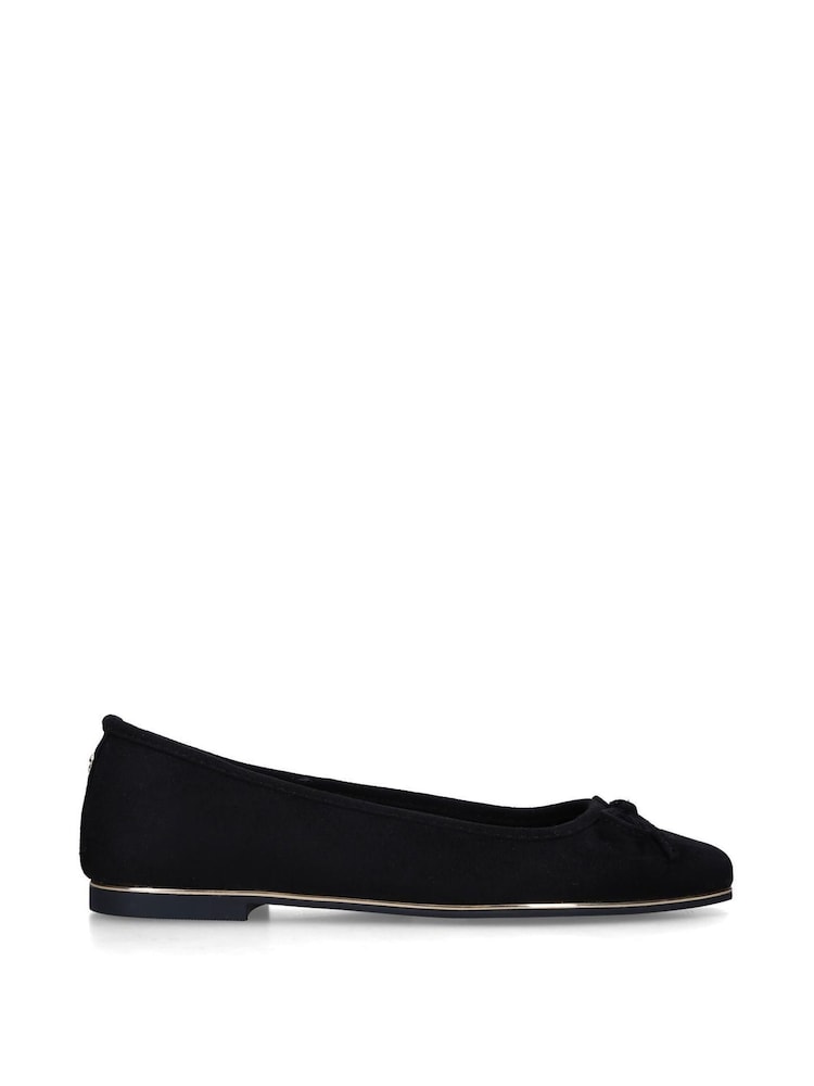 Carvela Lily Ballerina 2 Black Shoes - Image 1 of 5 Carvela Lily Ballerina 2 Black Shoes - Image 1 of 5