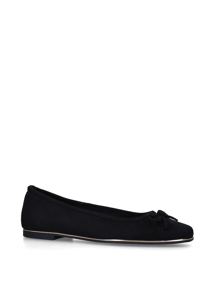 Carvela Lily Ballerina 2 Black Shoes - Image 2 of 5
