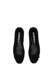 Carvela Lily Ballerina 2 Black Shoes - Image 4 of 5