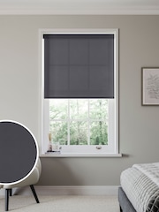 Slate Grey Butler Made to Measure Roller Blind - Image 1 of 6