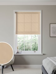Beige Natural Butler Made to Measure Roller Blind - Image 1 of 6