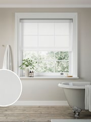 White Butler Made to Measure Roller Blind - Image 1 of 6
