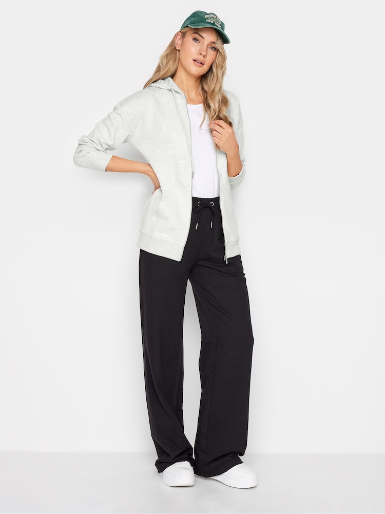 Long Tall Sally Grey Zip Through Hoodie - Image 3 of 5