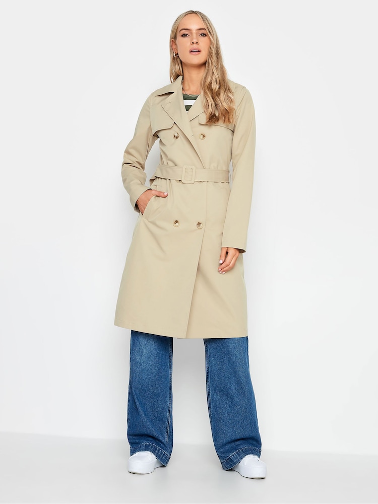 Long Tall Sally Natural Trench Coat - Image 2 of 6