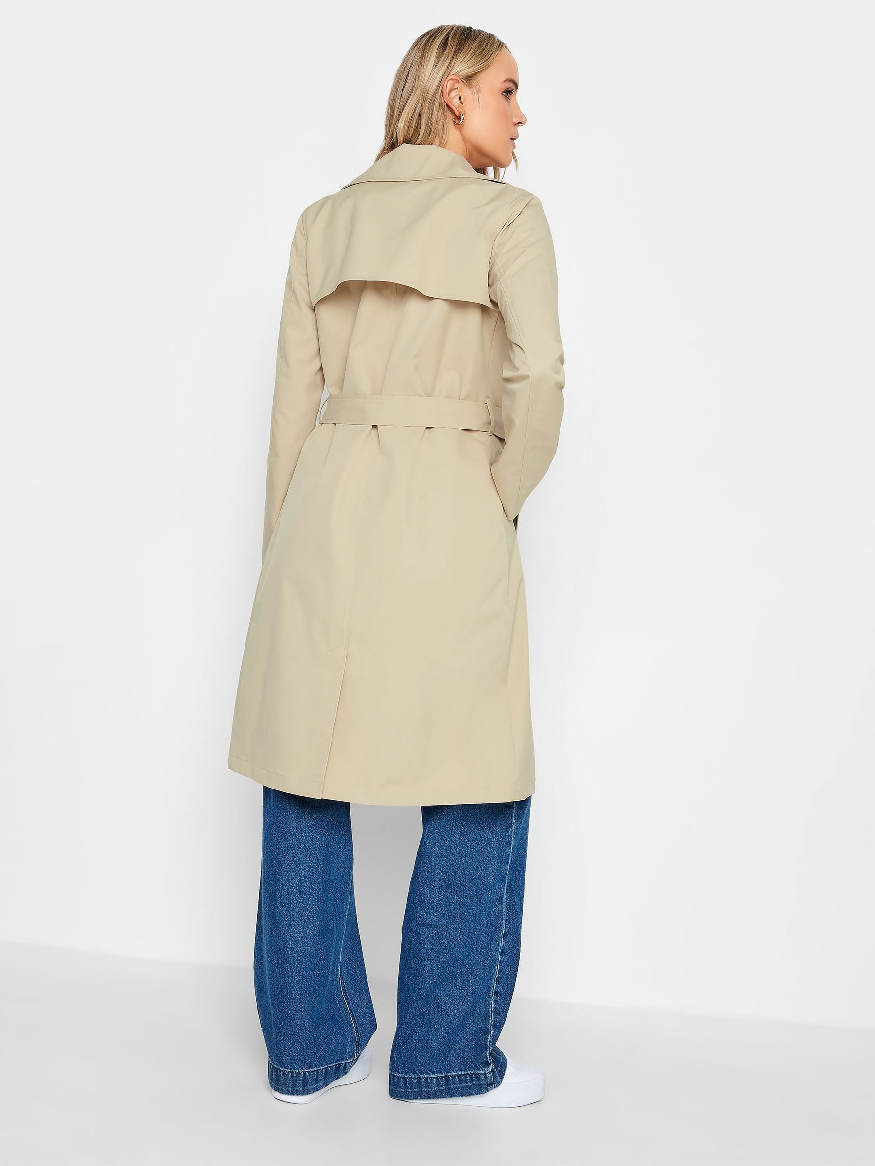 Long Tall Sally Natural Trench Coat