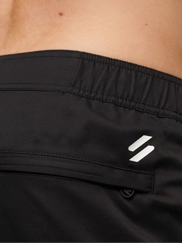 Superdry Black Sportswear Recycled Board Shorts - Image 6 of 6