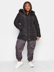 Yours Curve Black Short Jacket - Image 3 of 4