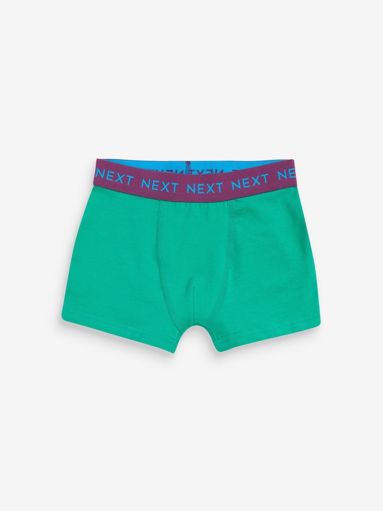 Contrast Brights Trunks 5 Pack (2-16yrs) - Image 2 of 7