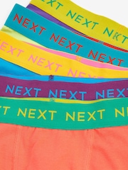 Contrast Brights Trunks 5 Pack (2-16yrs) - Image 6 of 7