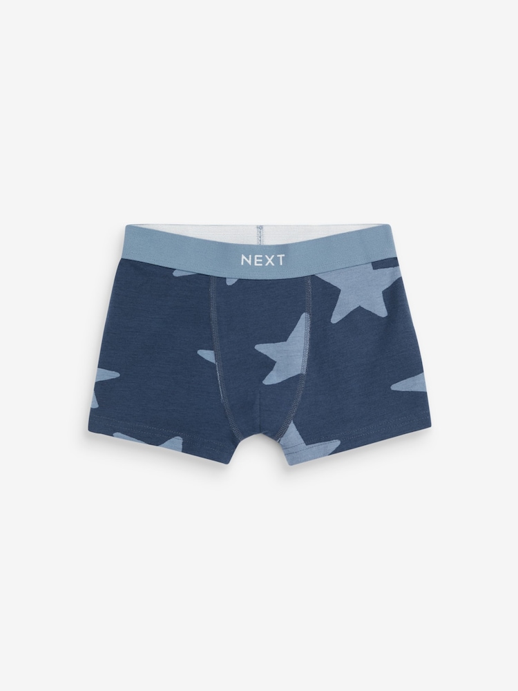 Blue Stars and Stripes Trunks 5 Pack (1.5-16yrs) - Image 4 of 8