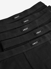 Black Soft Waistband Trunks 5 Pack (1.5-16yrs) - Image 4 of 4