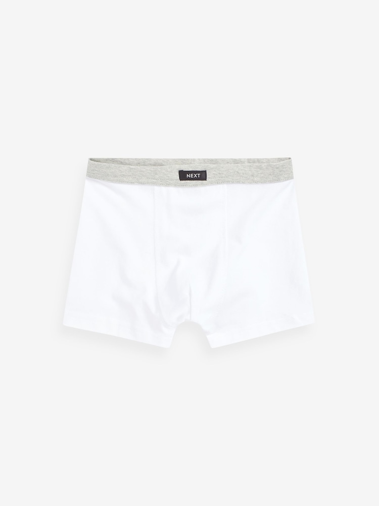 Grey Soft Waistband Trunks 10 Pack (2-16yrs) - Image 4 of 7