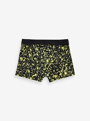 Schwarz mit Spritzer-Muster - Boxershorts mit weichem Taillenbund im 5er-Pack (3 bis 16 Jahre) - Bild 2 von 3