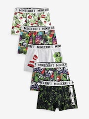 Minecraft License Trunks 5 Pack (3-16yrs) - Image 1 of 8