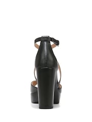 Naturalizer Melody Ankle Strap Heeled Black Sandals - Image 5 of 7