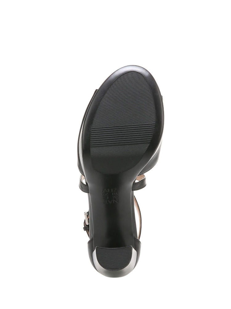 Naturalizer Melody Ankle Strap Heeled Black Sandals - Image 7 of 7