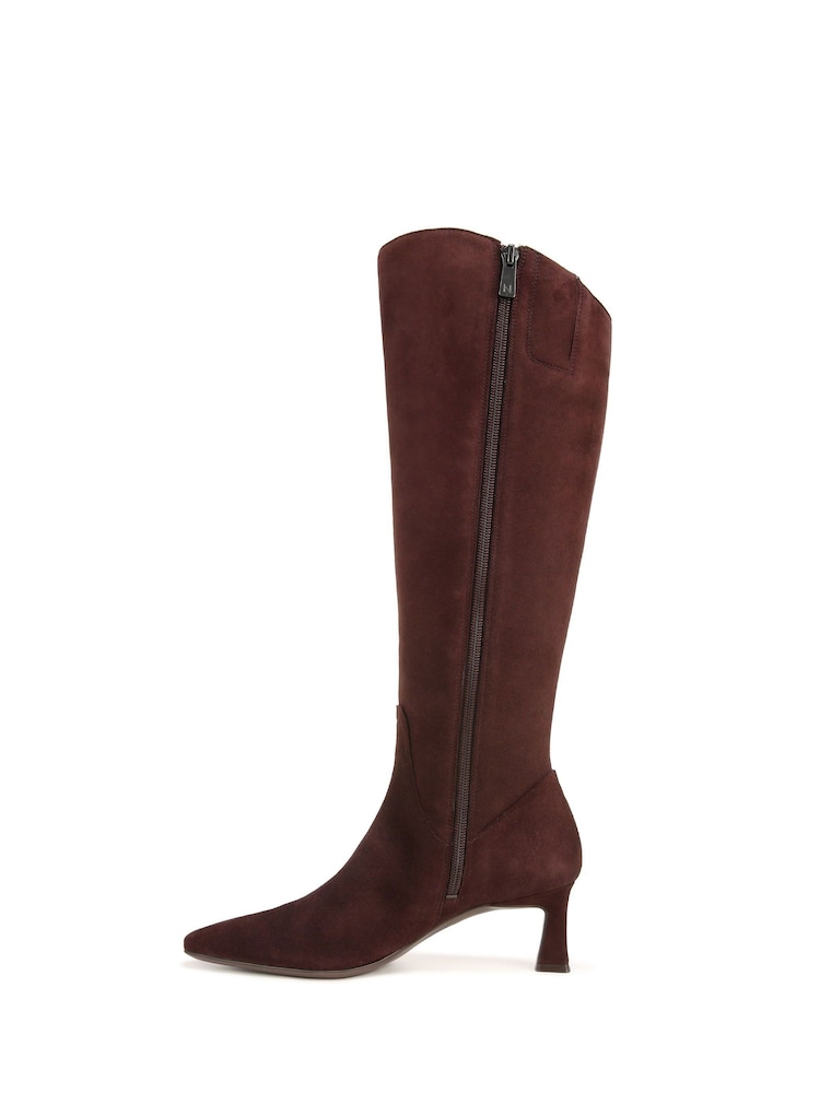 Braun - Naturalizer Deesha kniehohe Lederstiefel - Bild 2 von 6 Braun - Naturalizer Deesha kniehohe Lederstiefel - Bild 2 von 6