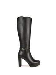 Naturalizer Fenna Leather Knee High Black Boots - Image 1 of 7