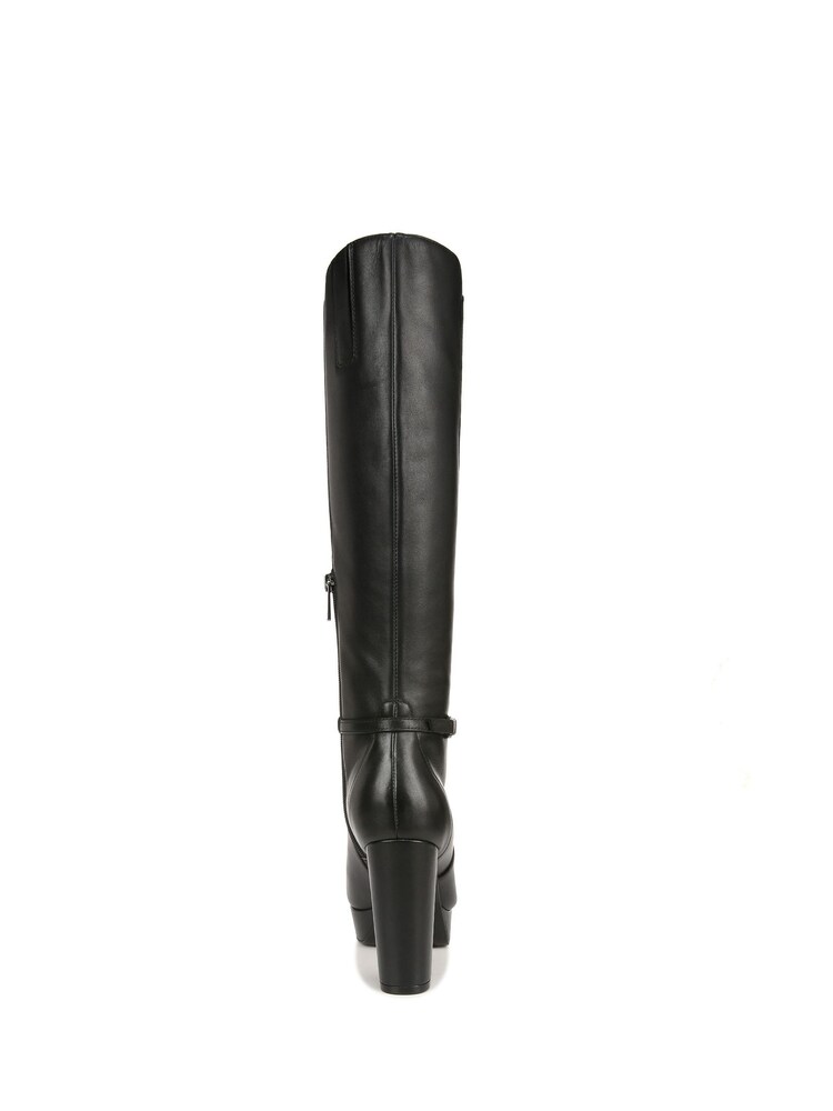 Naturalizer Fenna Leather Knee High Black Boots - Image 4 of 7